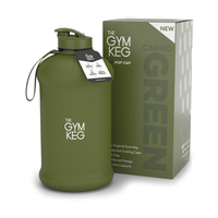 Water Bottle - Cargo Green