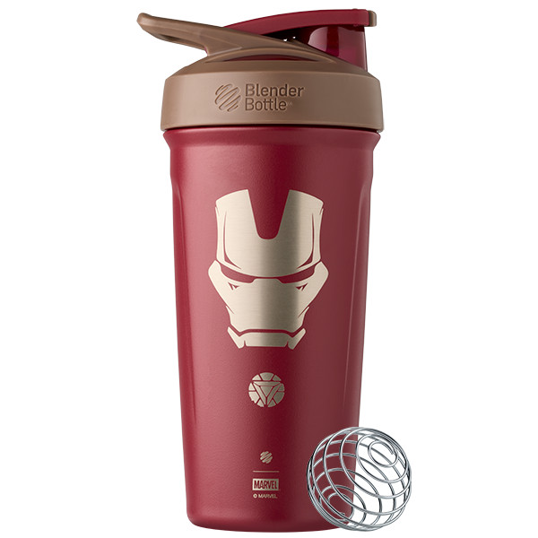 BB Insulated Stainless Steel Shaker Marvel - Iron Man