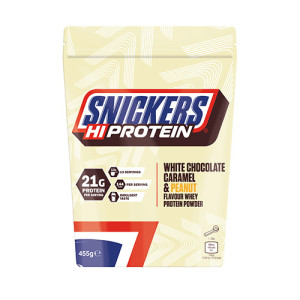 Snickers Protein Powder 455g - White Chocolate