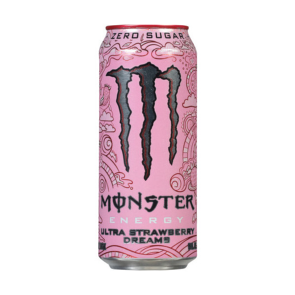 US Monster Energy Ultra - Strawberry Dreams
