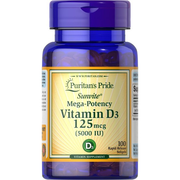 Mega Potency Vitamin D3