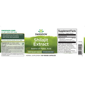 Shilajit Extract 400mg