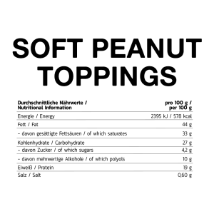 Soft Peanut Toppings