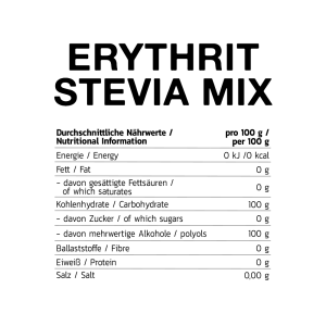 Erythrit Stevia Mix