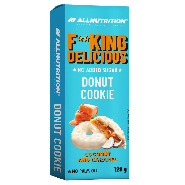 Fitking Delicious Donut Cookie - Coconut & Caramel