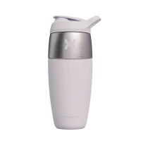 Stainless Steel Shaker - ceramic white