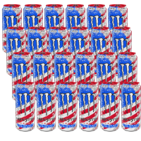 US Monster Energy Ultra - Red White & Blue Razz